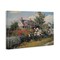 Stupell Industries Patriotic Cottage Garden Canvas Wall Art Design by Arlington Prints